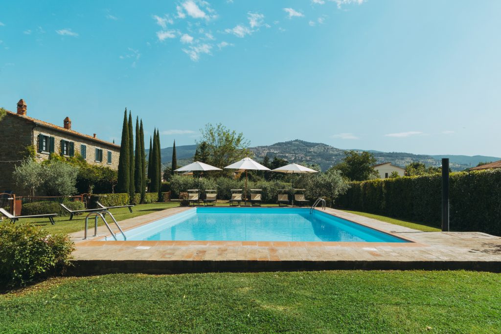 Agriturismo a Cortona con piscina