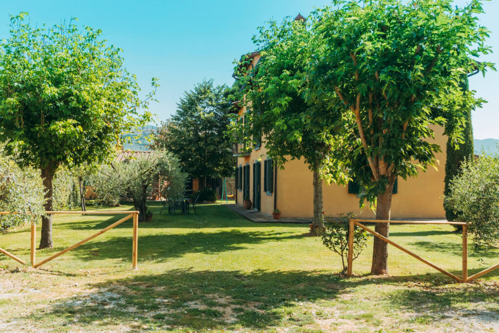 agriturismo a Cortona con piscina ideale per visitare l'Umbria