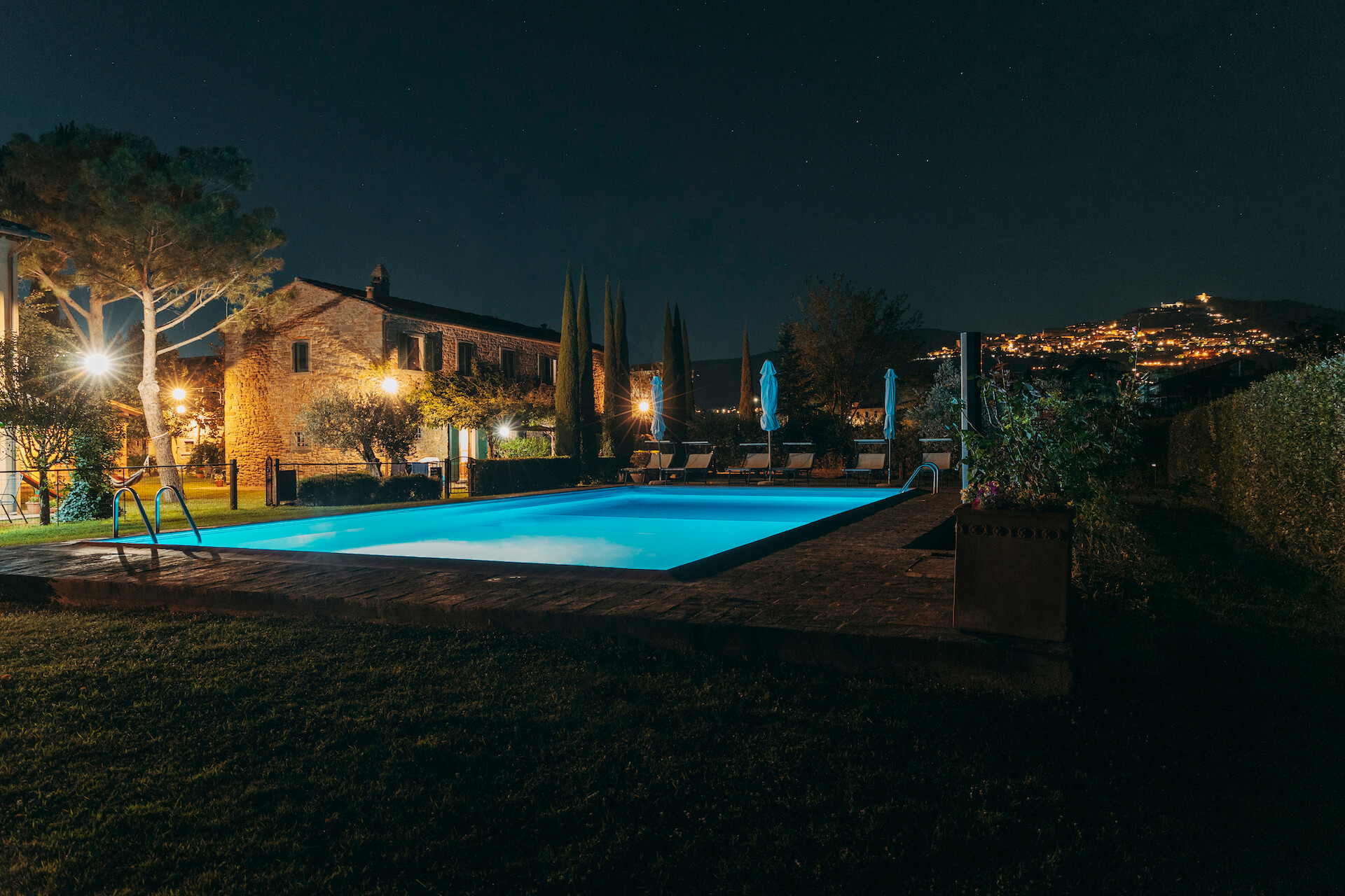 agriturismo a Cortona con piscina